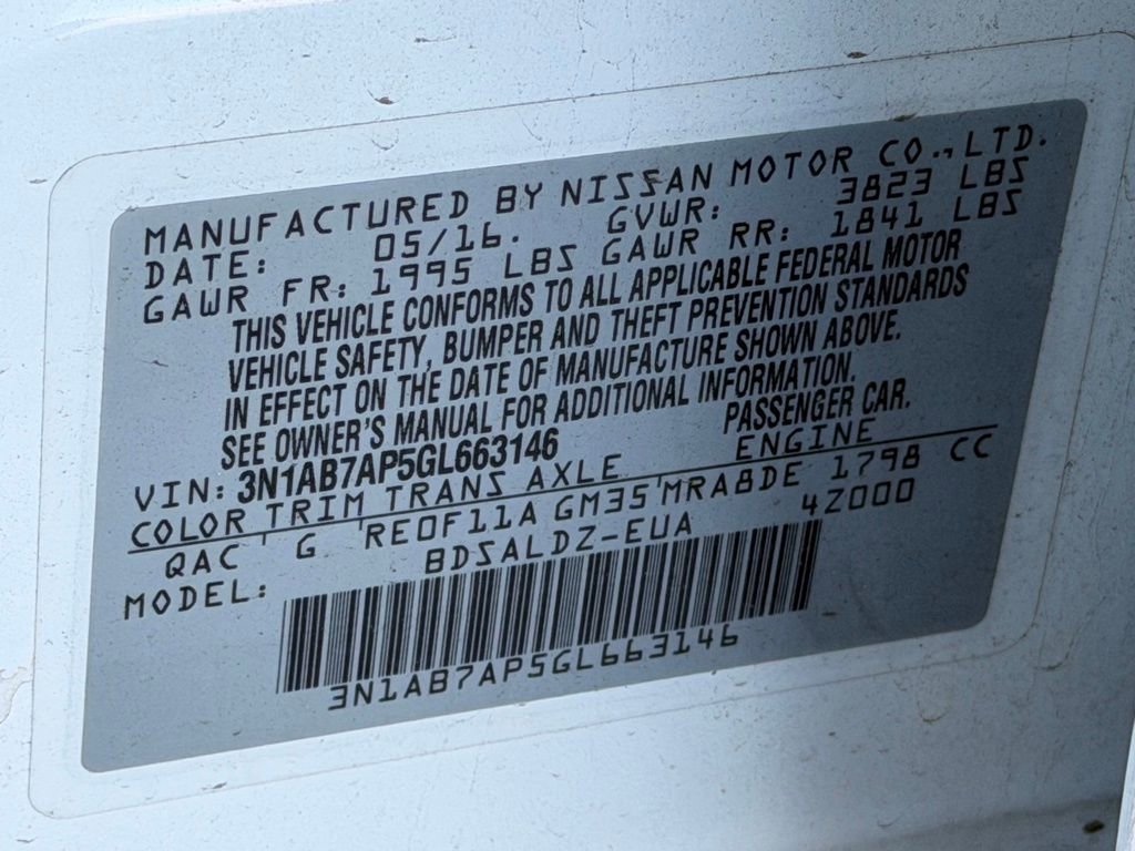 Used 2016 Nissan Sentra SV image 23