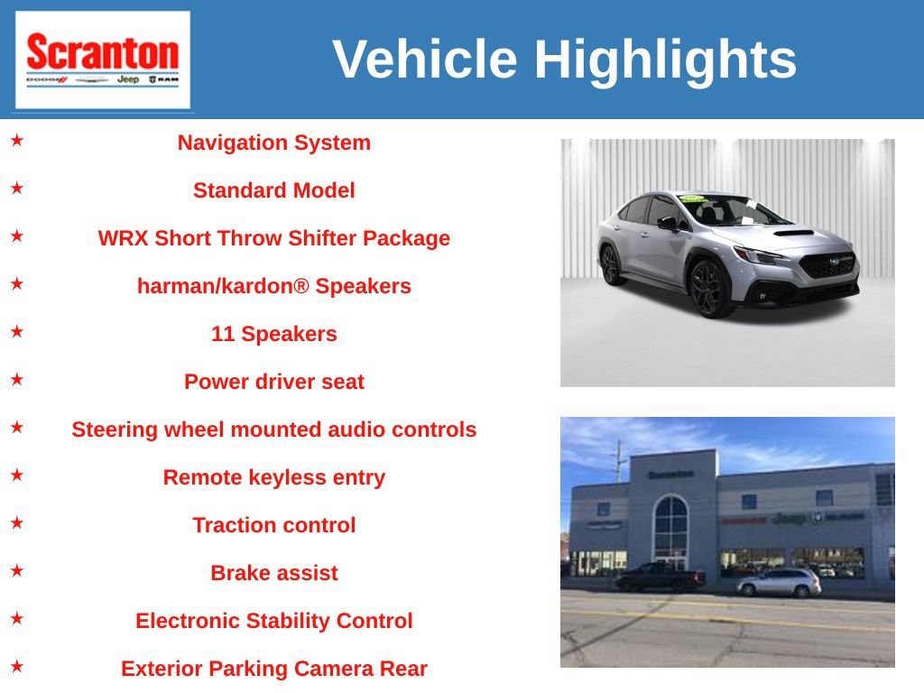 Used 2025 Subaru WRX tS AWD/4WD image 6