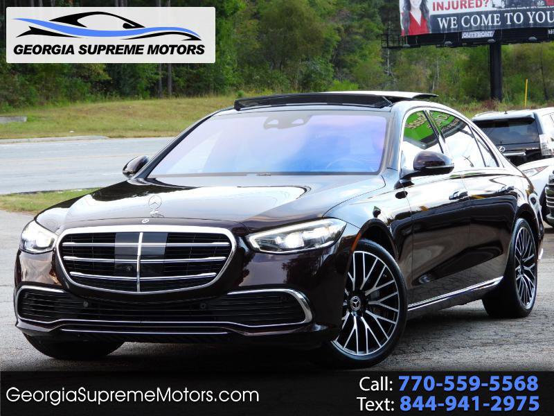 Used 2021 Mercedes-Benz S 580 4MATIC Sedan image 1