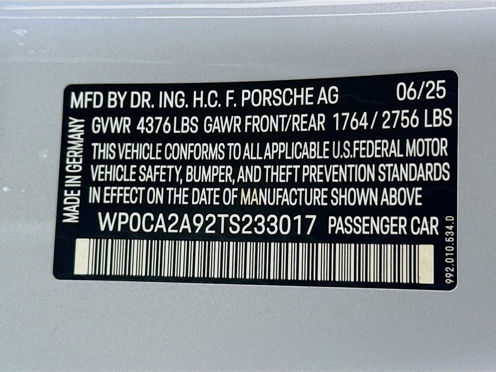 New 2026 Porsche 911 Carrera T image 30