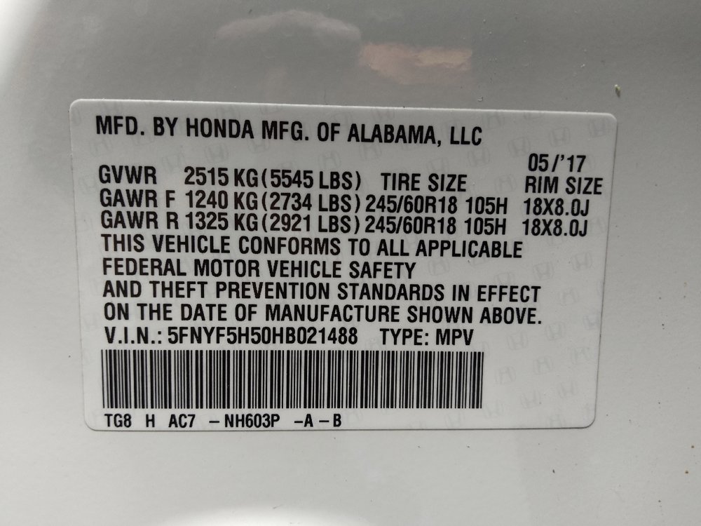 Used 2017 Honda Pilot EX-L image 33