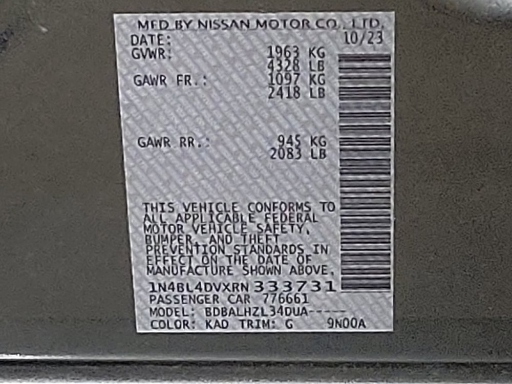 Used 2024 Nissan Altima 2.5 SV image 33