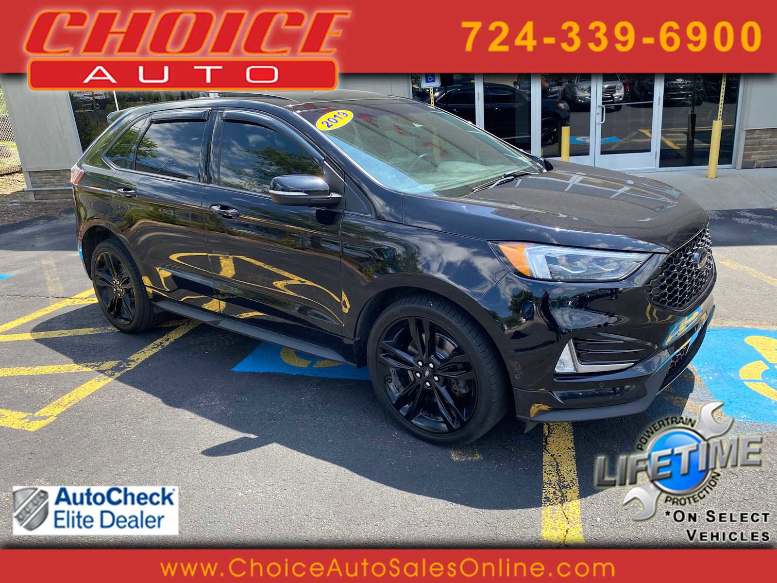 Used 2019 Ford Edge ST w/ Equipment Group 401A AWD/4WD image 1