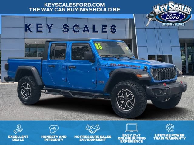 Used 2025 Jeep Gladiator Rubicon w/ Safety Group AWD/4WD image 1