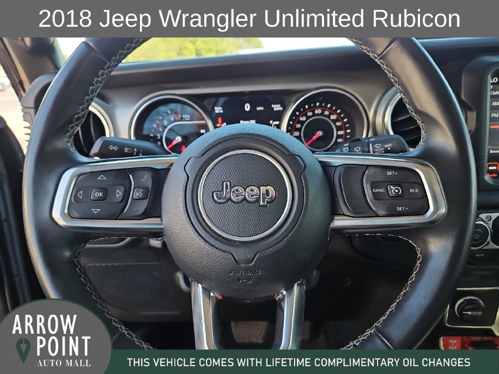 Used 2018 Jeep Wrangler Unlimited Rubicon AWD/4WD image 27