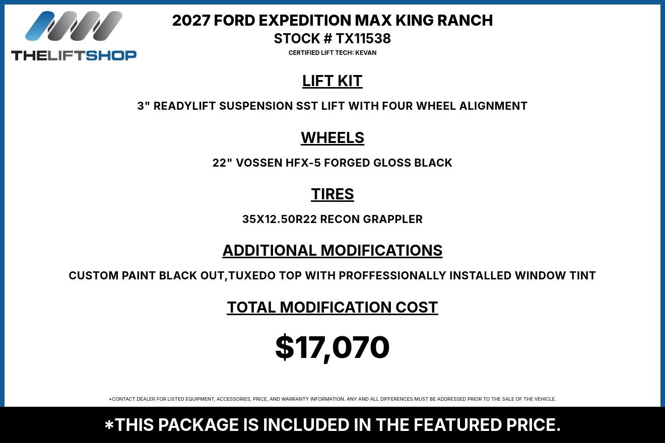 Used 2027 Ford Expedition Max King Ranch AWD/4WD image 2