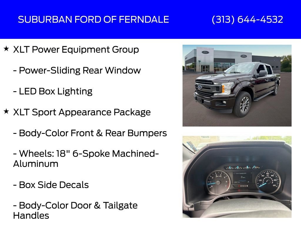 Used 2020 Ford F150 XLT w/ Equipment Group 302A Luxury AWD/4WD image 13