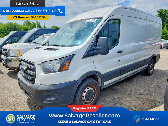 Used 2020 Ford Transit 250 Medium Roof w/ Interior Upgrade Package RWD image 1