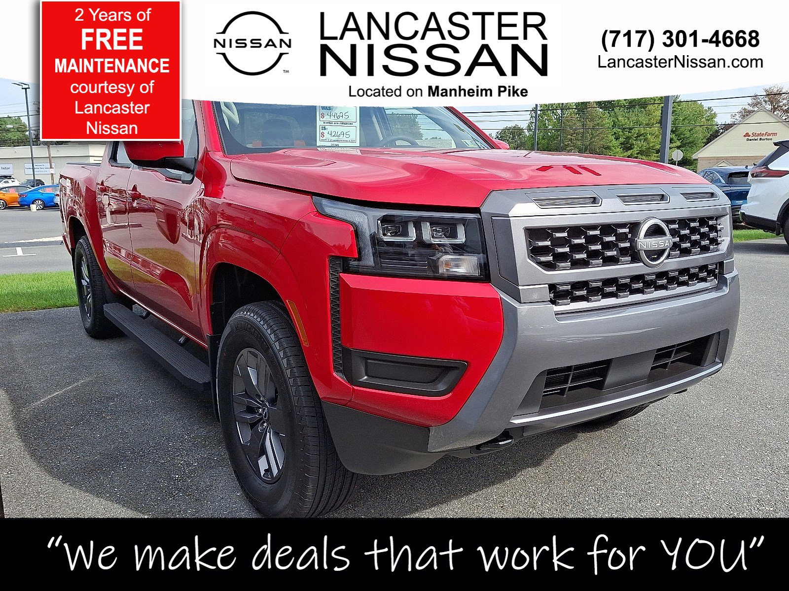 New 2026 Nissan Frontier SV w/ SV Convenience Package