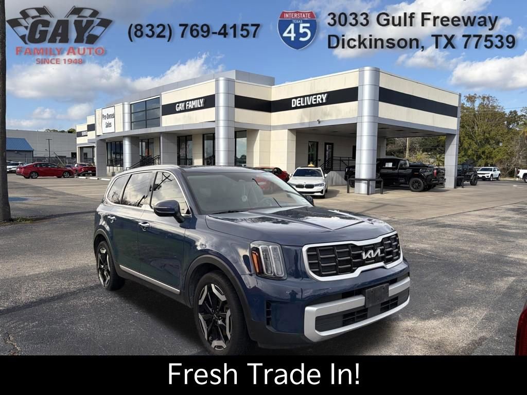Certified 2024 Kia Telluride S w/ S Sunroof Package