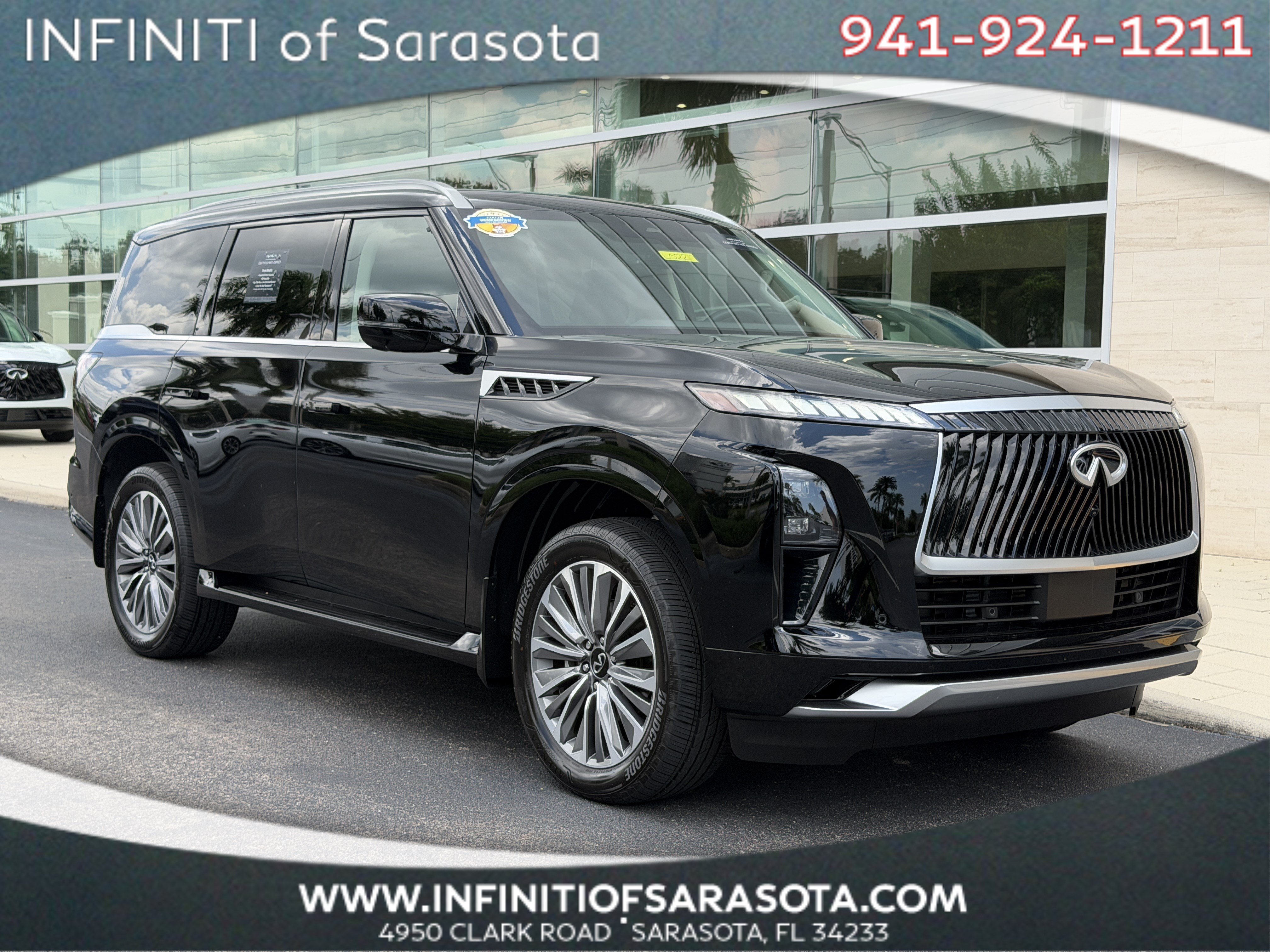 Certified 2026 INFINITI QX80 Luxe w/ Cargo Package