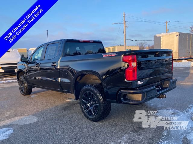 New 2026 Chevrolet Silverado 1500 Custom Trail Boss w/ LPO, Dark Essentials Package image 4