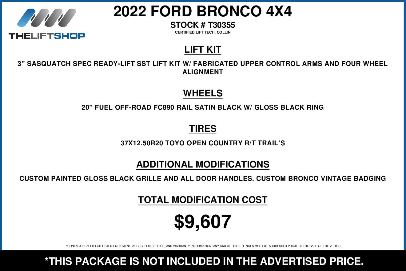 Used 2022 Ford Bronco Wildtrak image 2