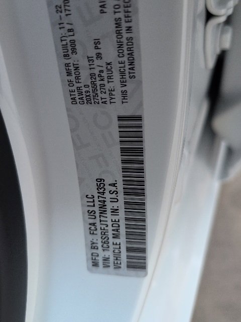 Used 2022 RAM 1500 Laramie w/ Sport Appearance Package image 43