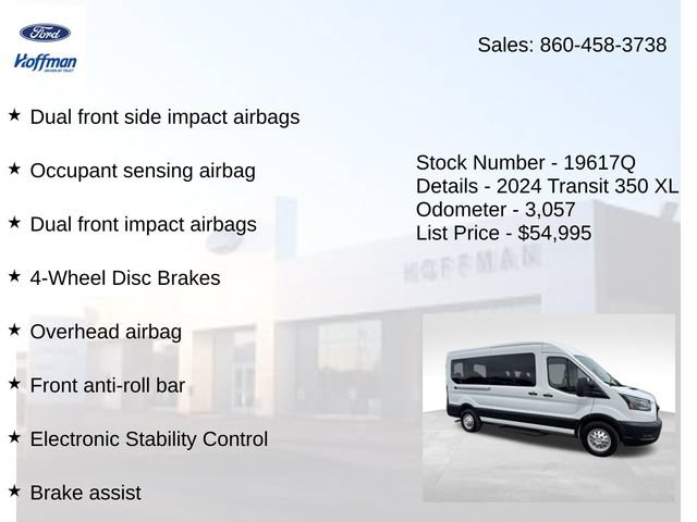 Used 2024 Ford Transit 350 XL AWD/4WD image 15