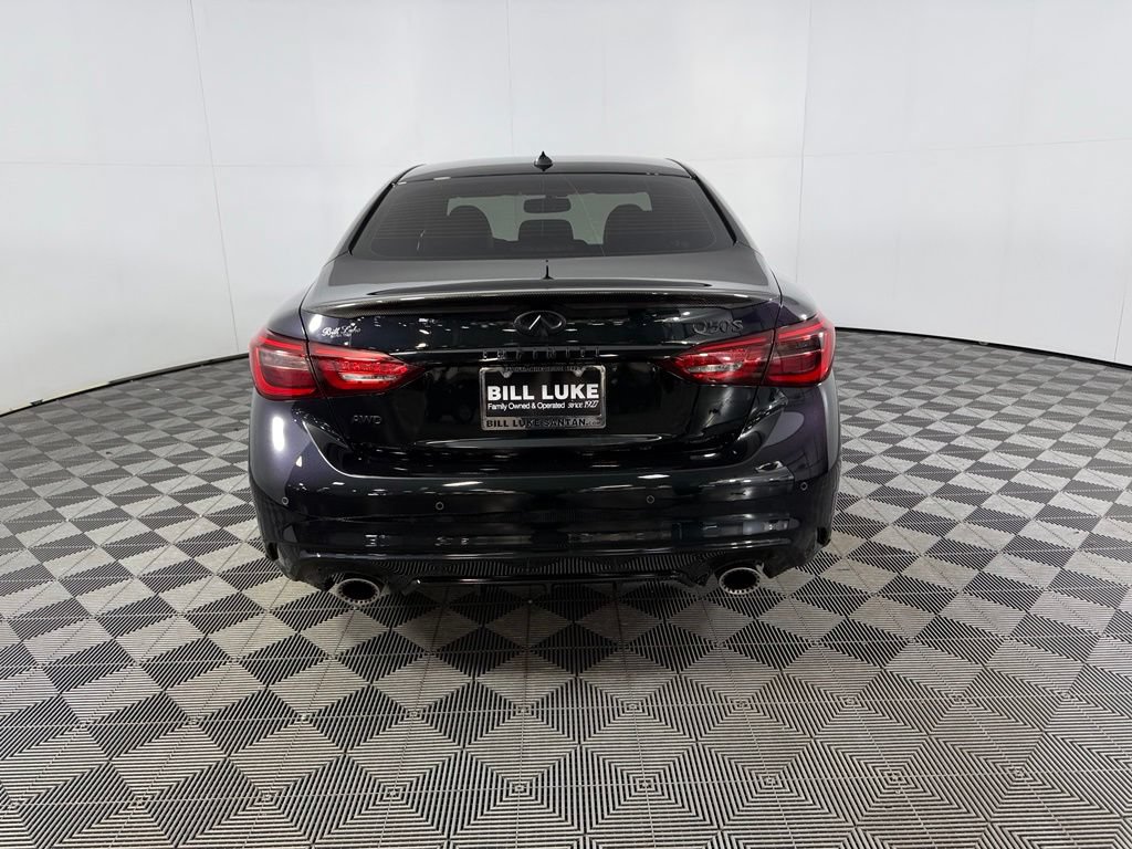 Used 2024 INFINITI Q50 Red Sport 400 w/ Black Opal Edition AWD/4WD image 9