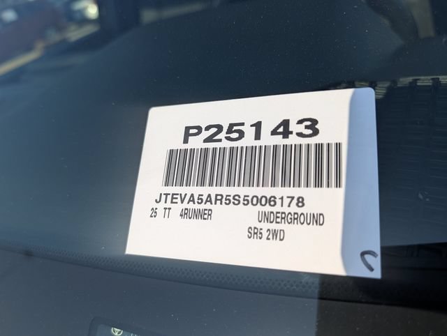 Certified 2025 Toyota 4Runner SR5 RWD image 35