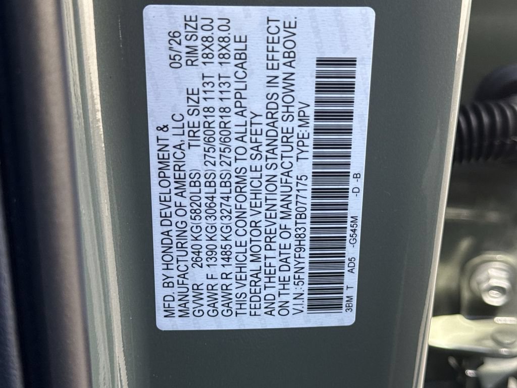 New 2026 Honda Passport TrailSport Elite image 27