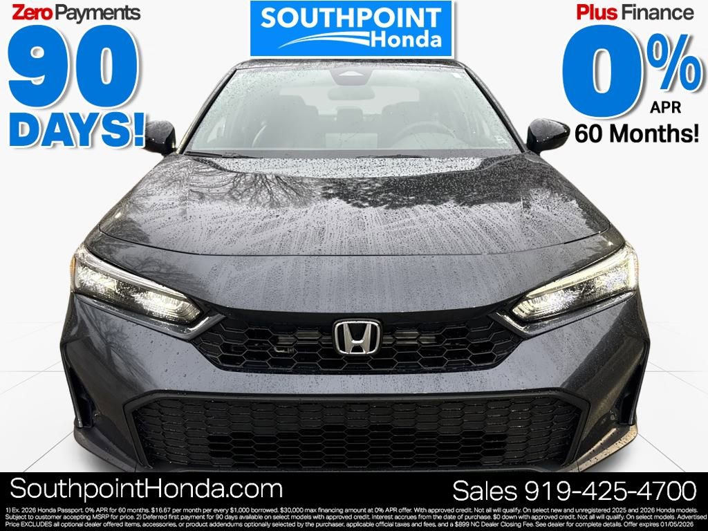 New 2026 Honda Civic Sport video 2