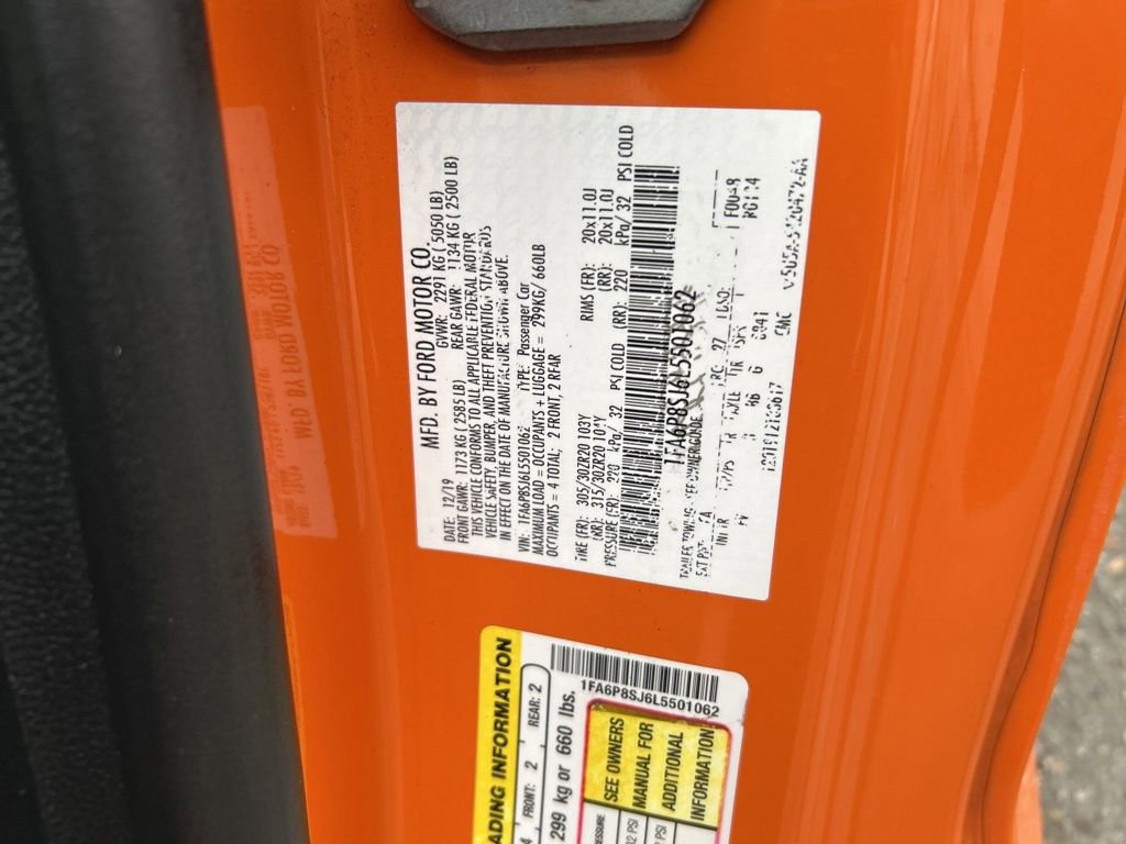 Used 2020 Ford Mustang Shelby GT500 w/ Technology Package image 44