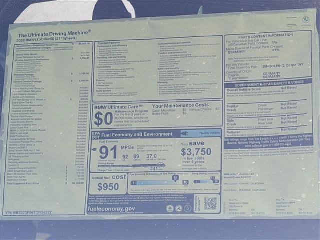 New 2026 BMW iX xDrive60 image 18