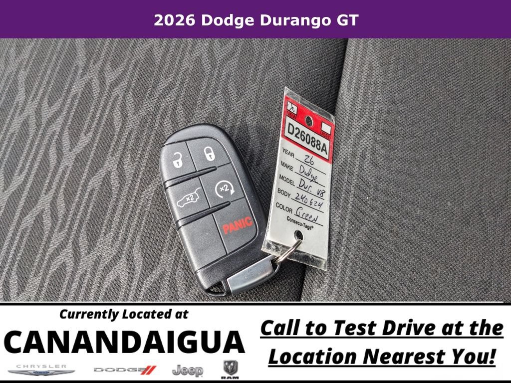 New 2026 Dodge Durango GT AWD/4WD image 31