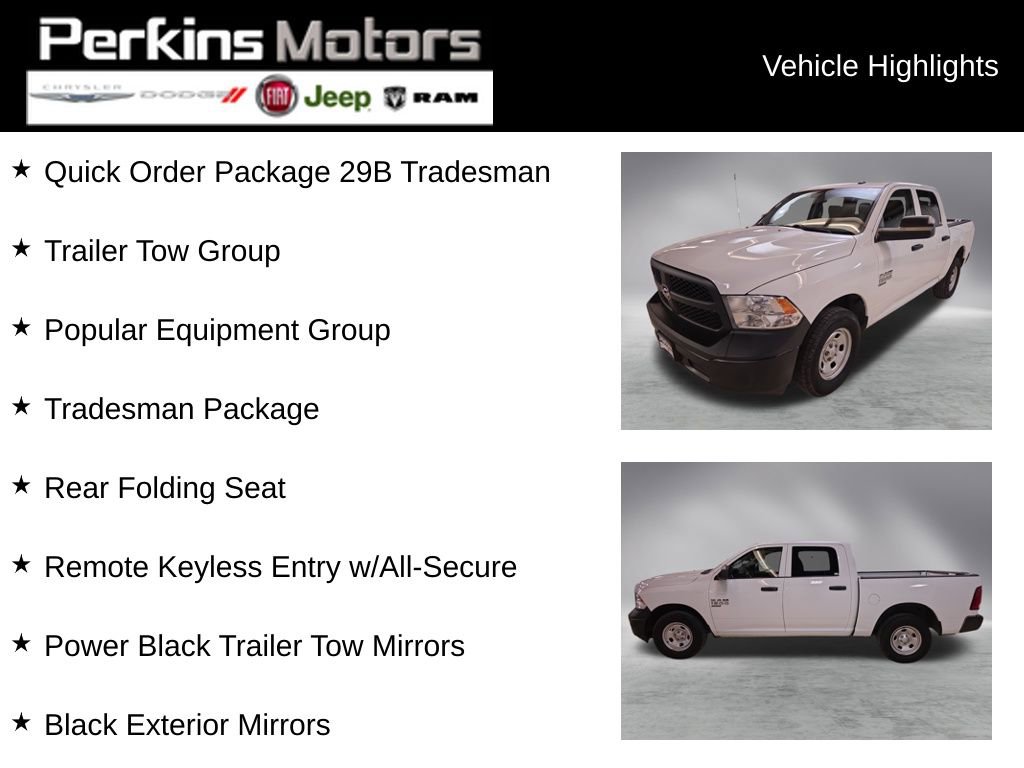 Used 2022 RAM 1500 Tradesman w/ Popular Equipment Group image 2