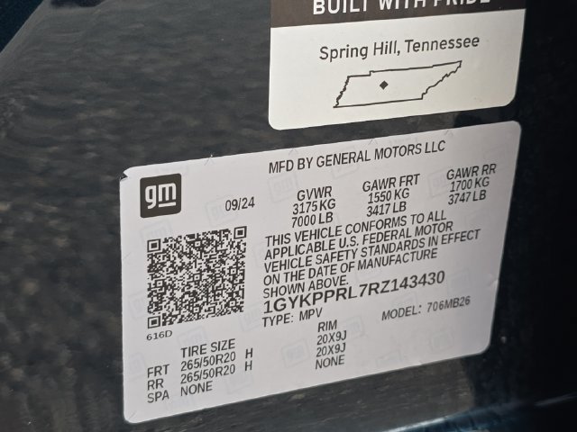 Certified 2024 Cadillac Lyriq Luxury w/ LPO, Floor Liner Package AWD/4WD image 34