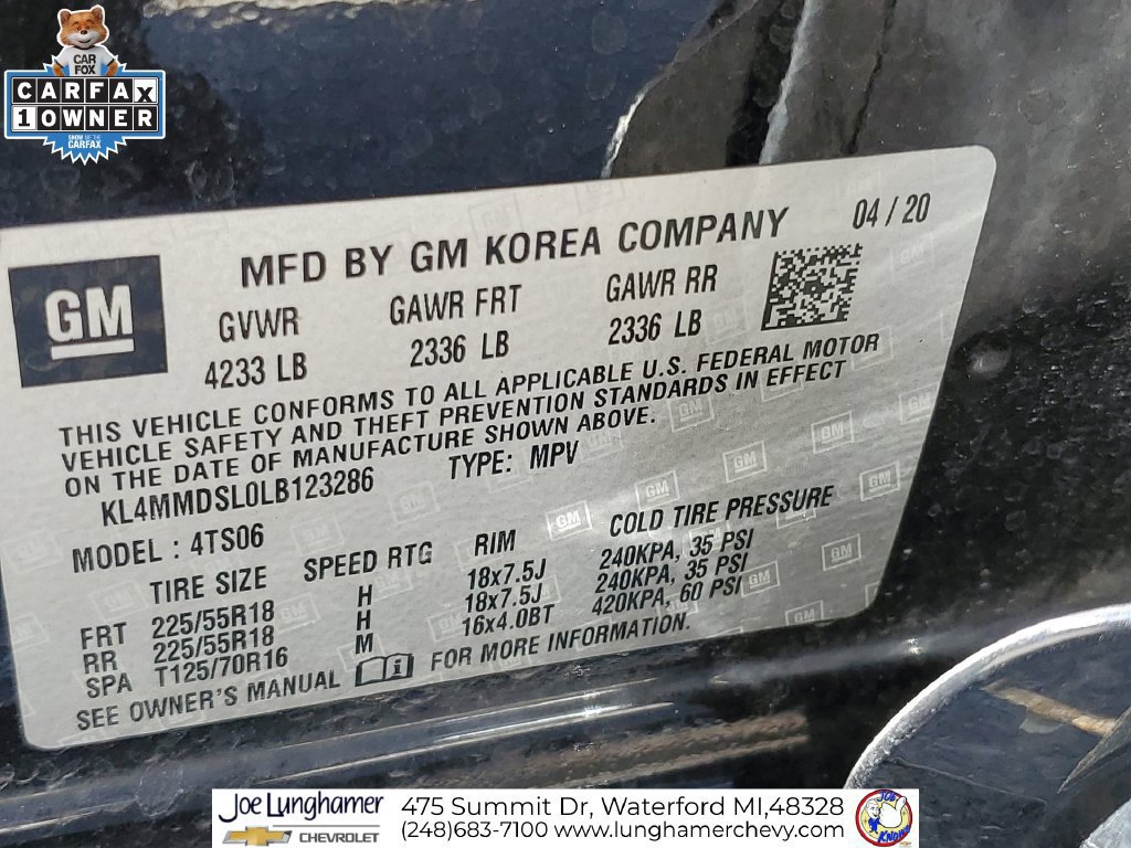 Used 2020 Buick Encore GX Select w/ Sport Touring Package FWD image 34