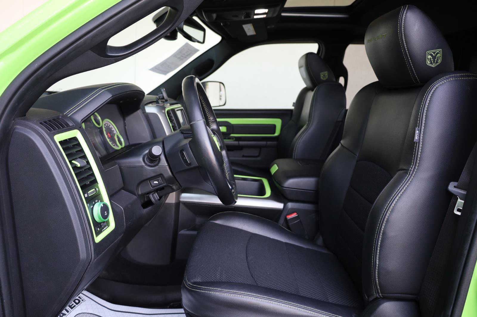 Used 2017 RAM 1500 Sport w/ Sublime Green Sport Package AWD/4WD image 14