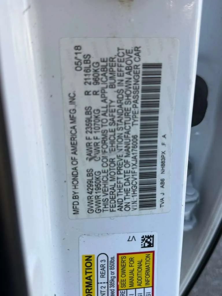 Used 2018 Honda Accord LX image 21