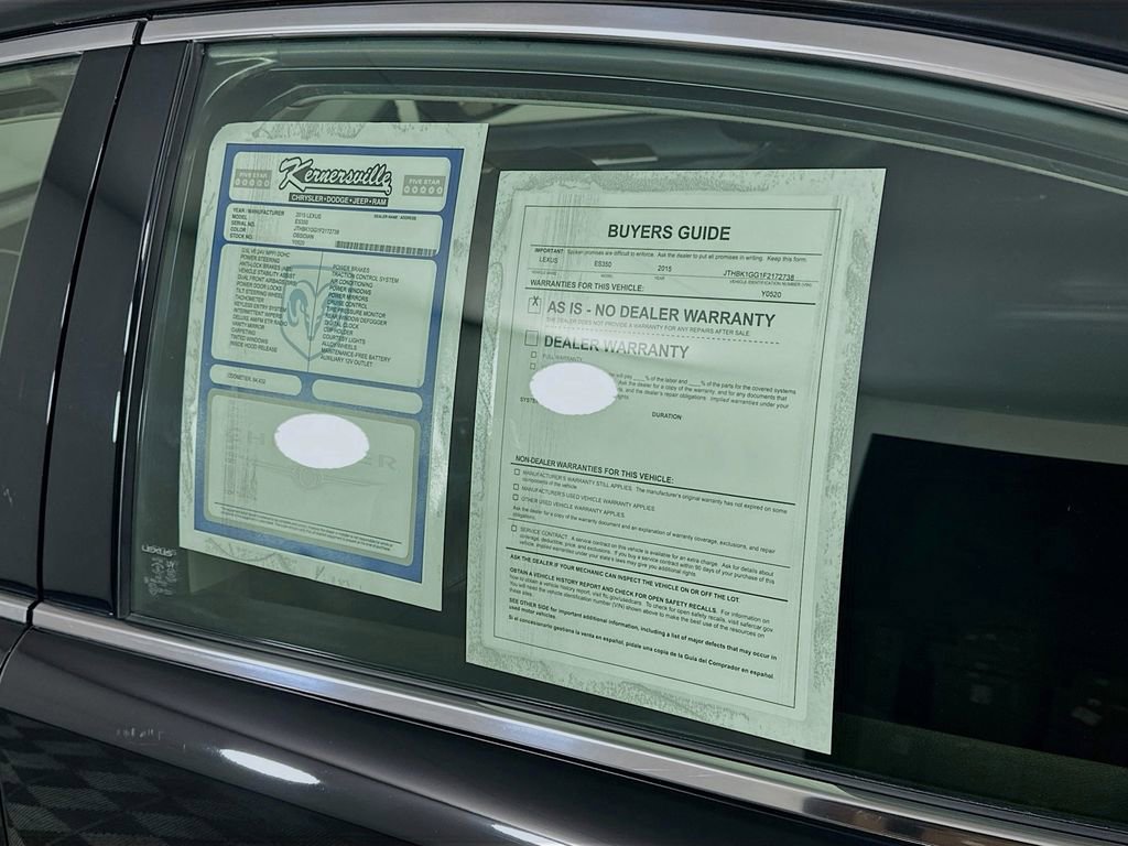 Used 2015 Lexus ES 350 w/ Luxury Package image 36