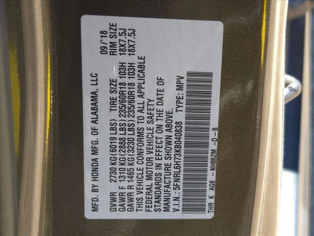 Used 2019 Honda Odyssey EX-L image 15