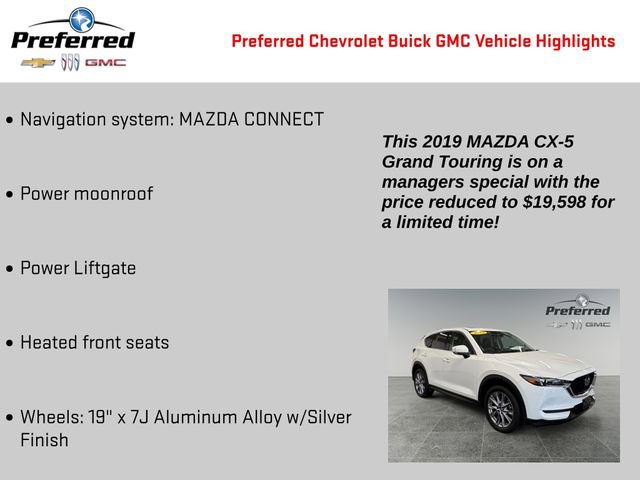 Used 2019 MAZDA CX-5 Grand Touring AWD/4WD image 2