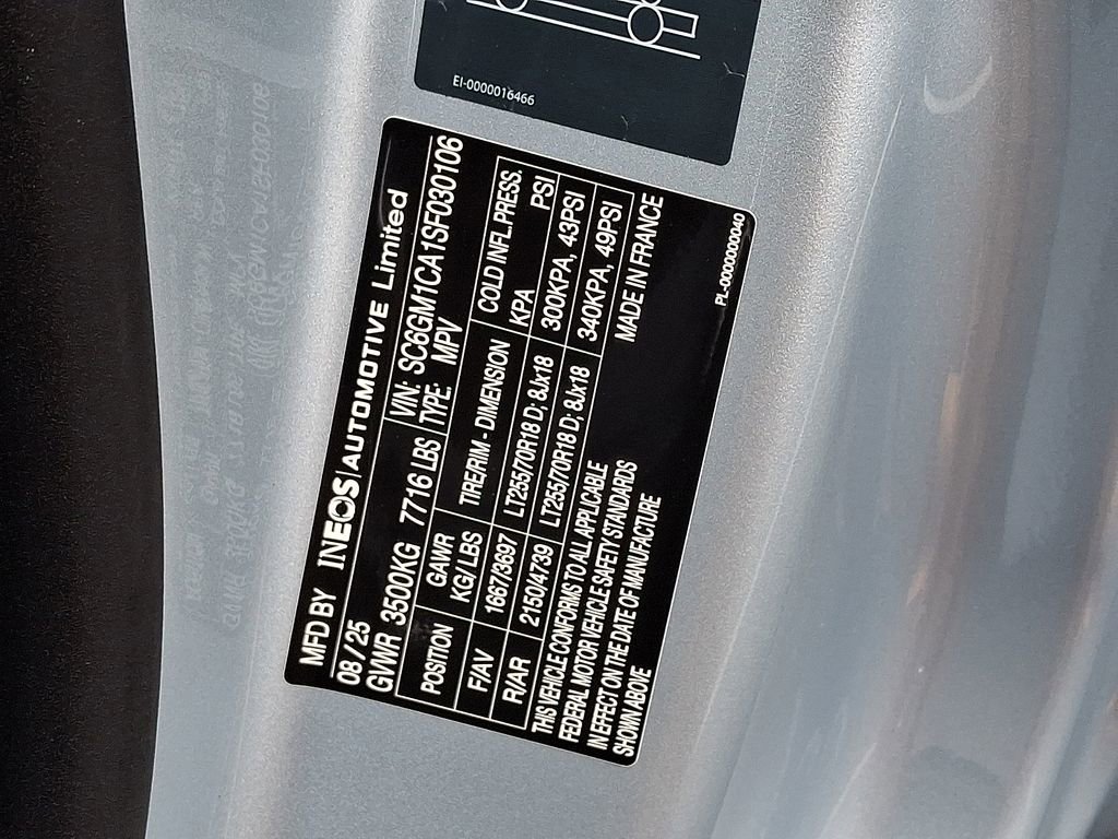 New 2025 INEOS Grenadier Fieldmaster Edition image 12