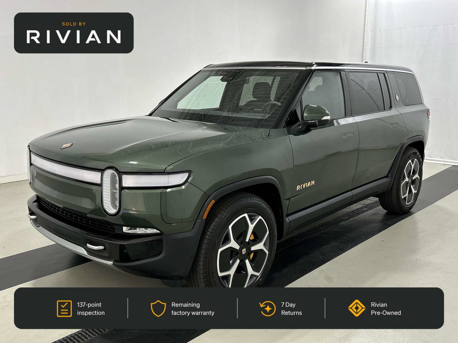 Used 2024 Rivian R1S Adventure Quad