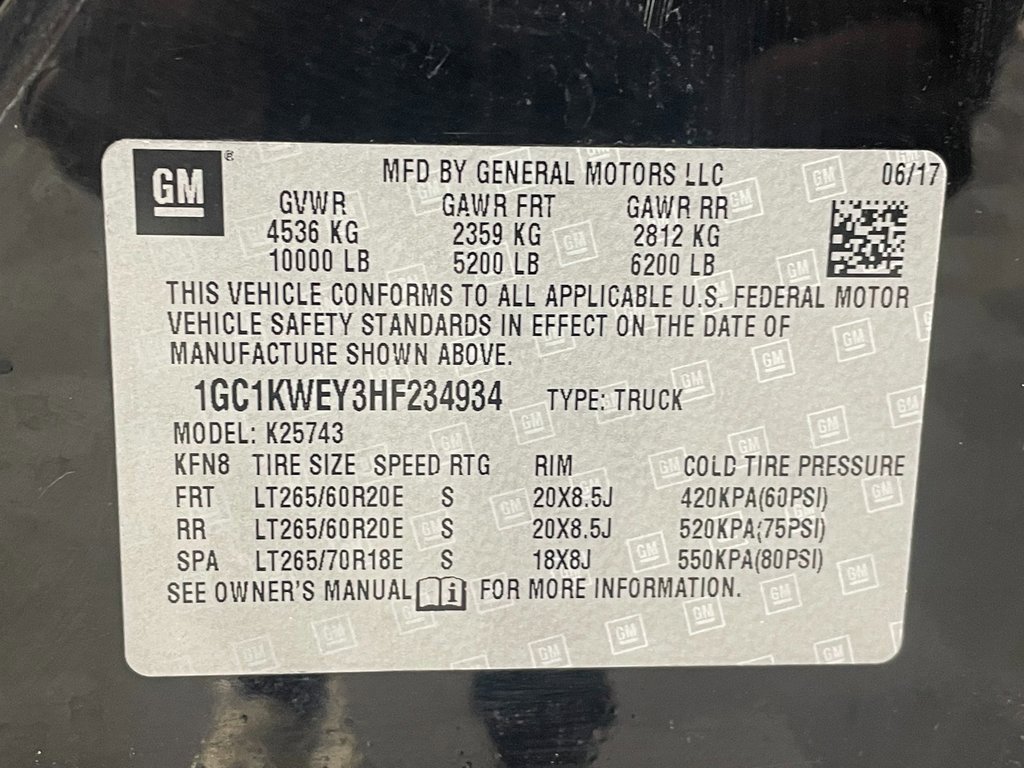 Used 2017 Chevrolet Silverado 2500 LTZ w/ Duramax Plus Package image 25