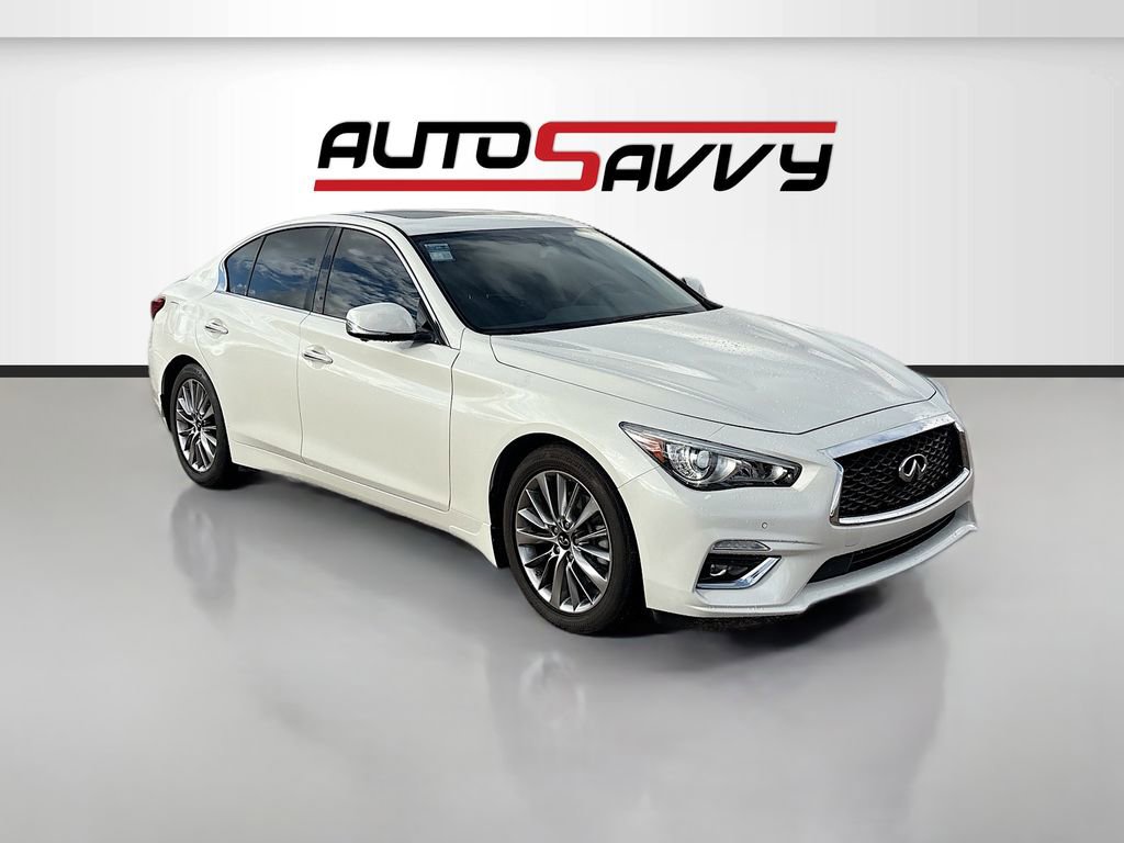 Used 2024 INFINITI Q50 Luxe w/ Cargo Package