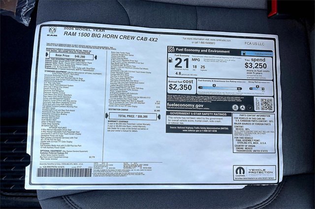 New 2026 RAM 1500 2WD Crew Cab image 16