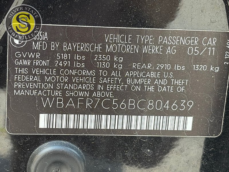 Used 2011 BMW 535i Sedan RWD image 31