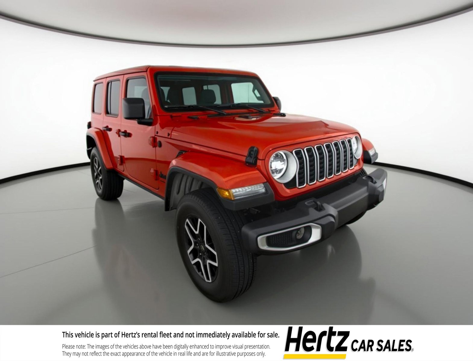 Used 2025 Jeep Wrangler Sahara image 1