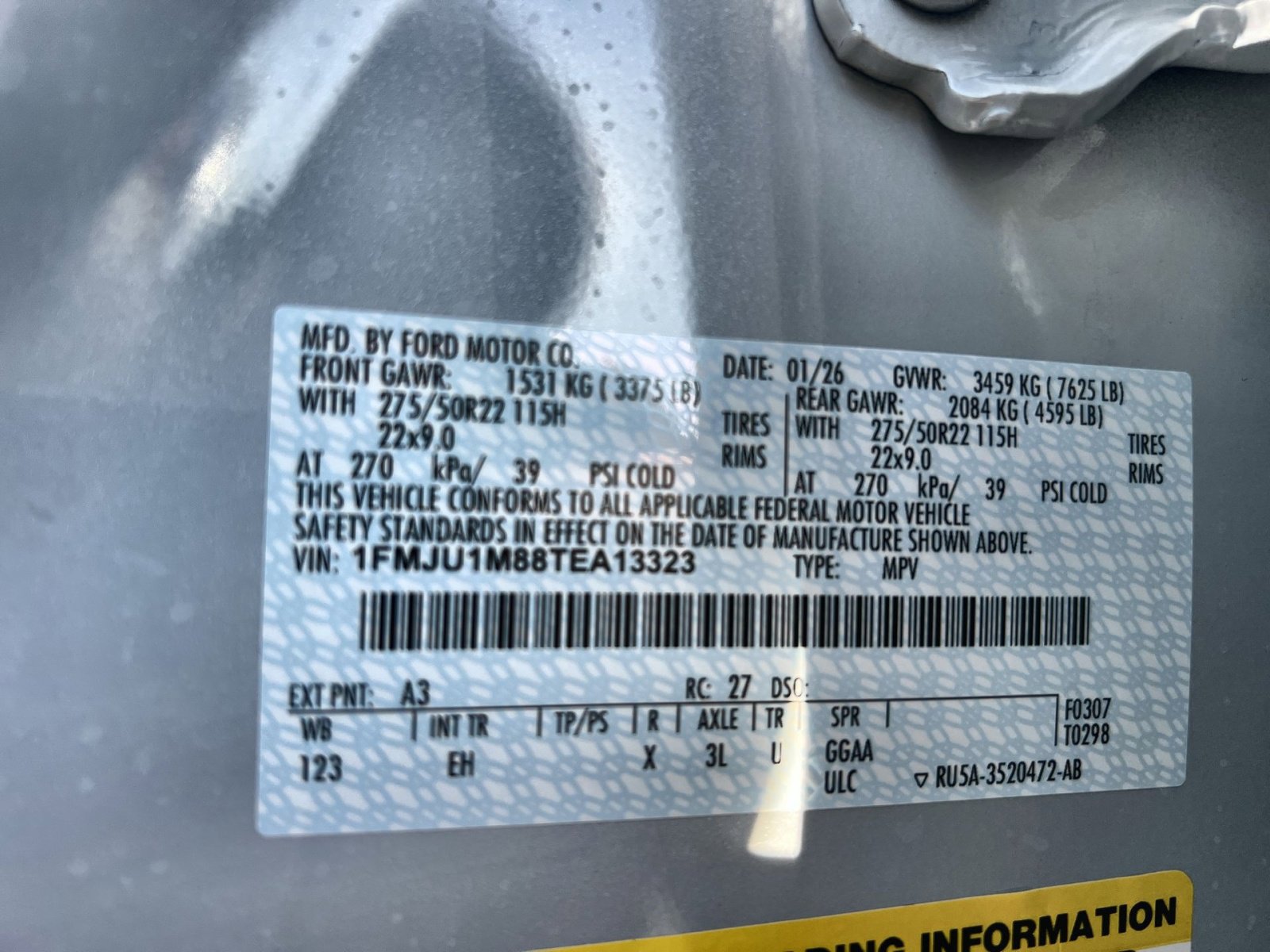 New 2026 Ford Expedition Platinum w/ Stealth Appearance Package image 29