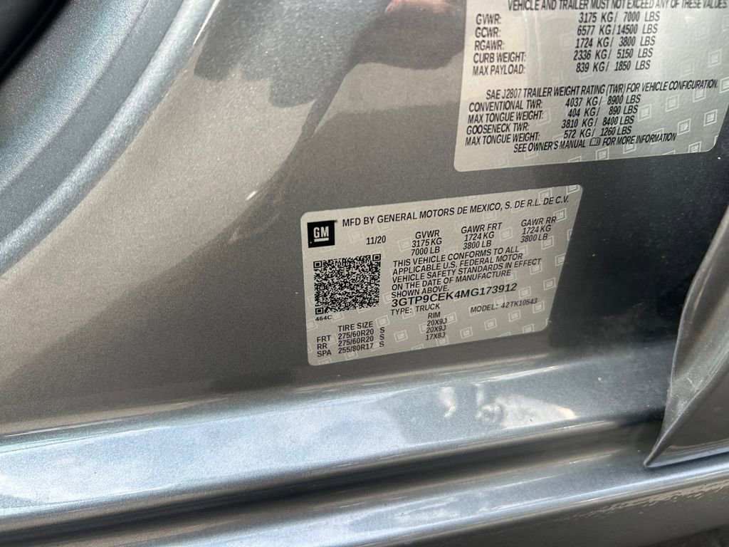 Used 2021 GMC Sierra 1500 Elevation w/ Preferred Package image 34