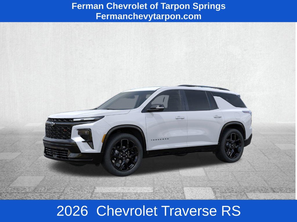 New 2026 Chevrolet Traverse RS w/ LPO, Floor Liner Package