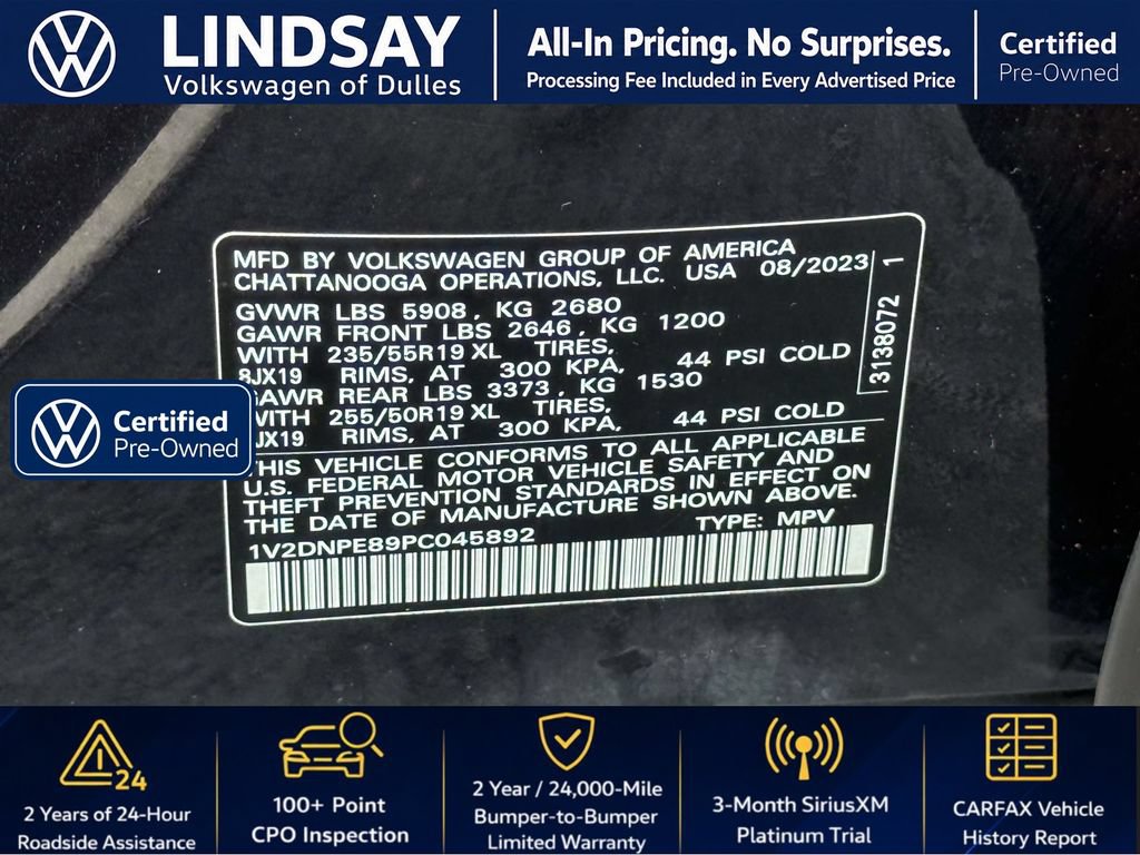 Certified 2023 Volkswagen ID.4 Pro AWD/4WD image 27