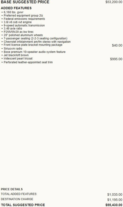 Used 2019 Chevrolet Traverse High Country image 2