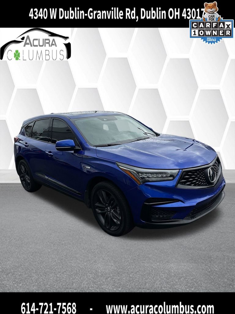 Used 2019 Acura RDX A-Spec AWD/4WD image 1