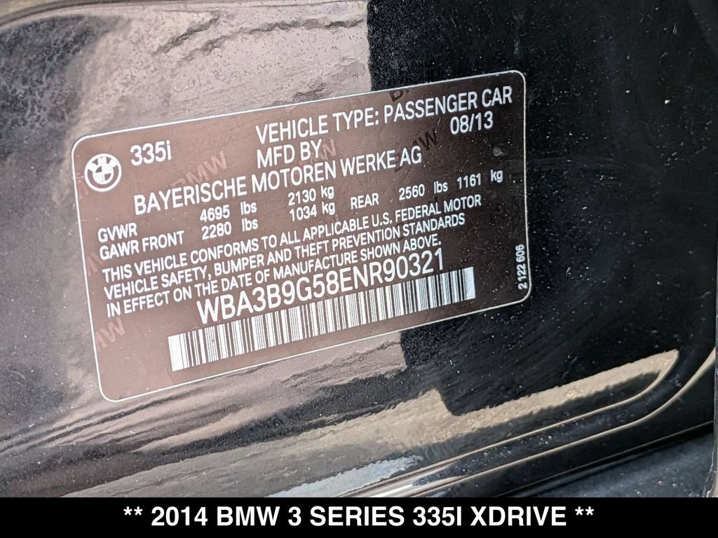 Used 2014 BMW 335i xDrive Sedan AWD/4WD image 30