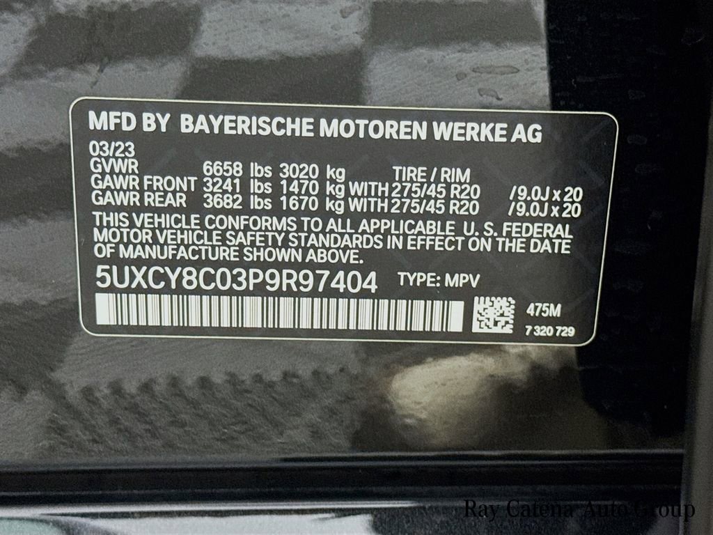 Used 2023 BMW X6 M50i w/ Climate Comfort Package image 34