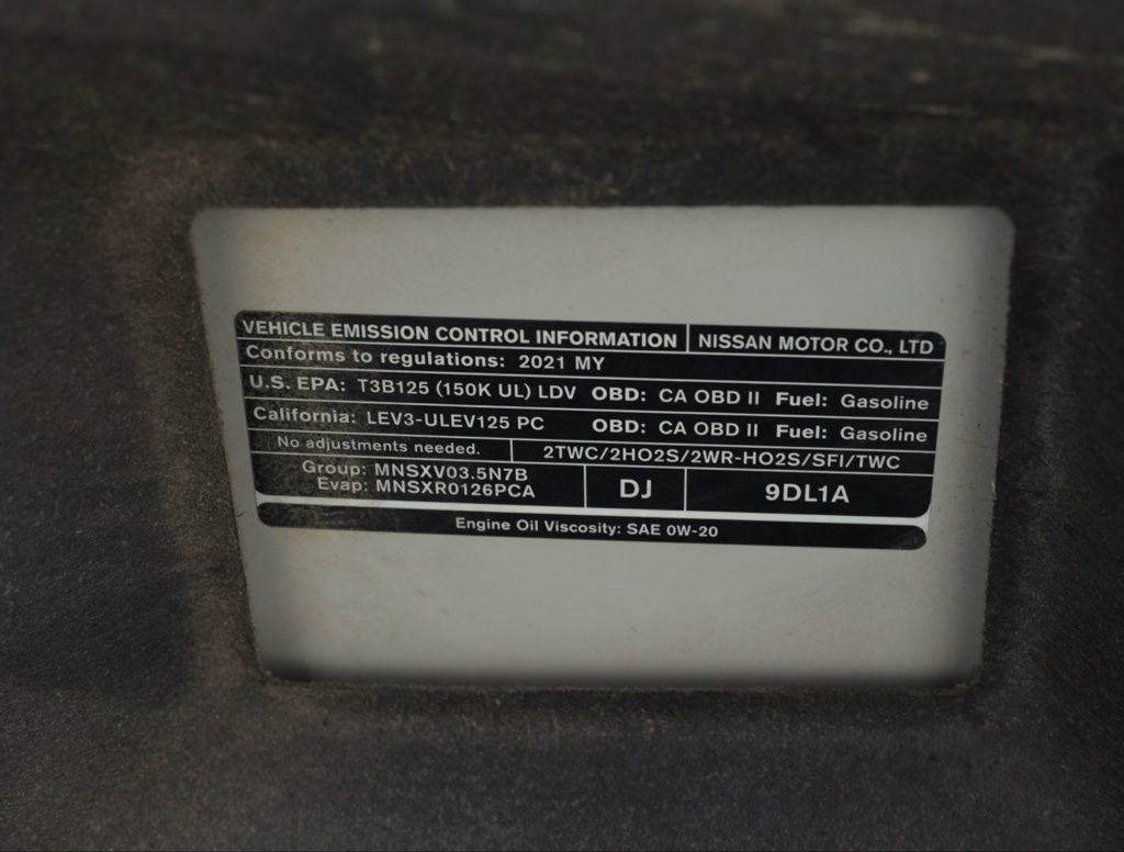 Used 2021 Nissan Maxima 3.5 SV w/ Floor Mat Group image 34